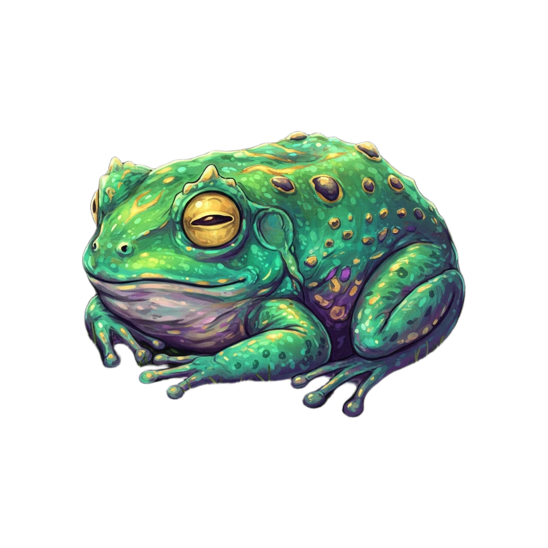 Neon desert toad 5